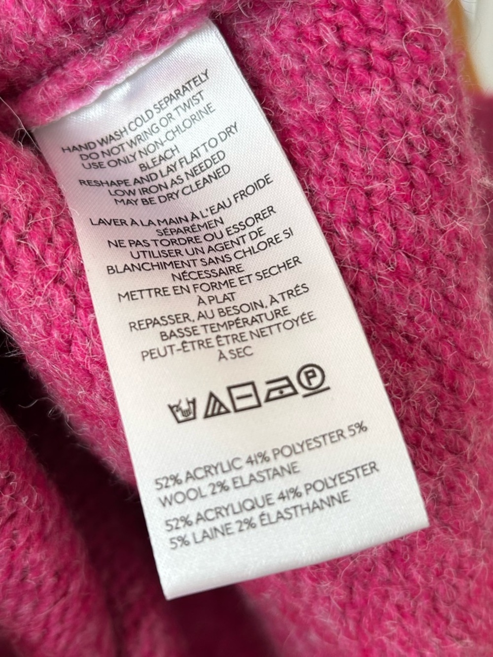 Pilcro Anthropologie Knit Pullover Sweater Pink - Picture 6 of 9